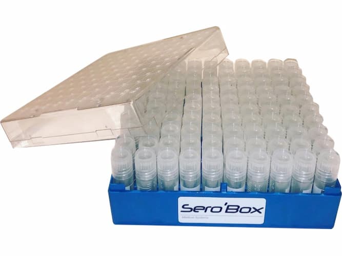 Boîtes à serothèque et biobanking